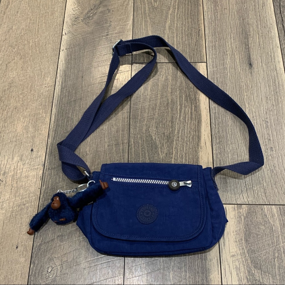 Kipling blue Sabian crossbody mini bag